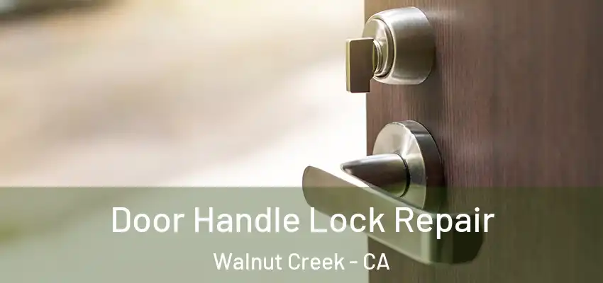 Door Handle Lock Repair Walnut Creek - CA