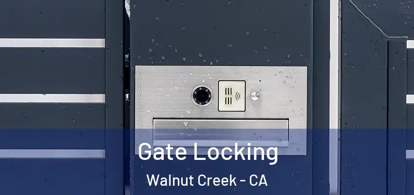 Gate Locking Walnut Creek - CA