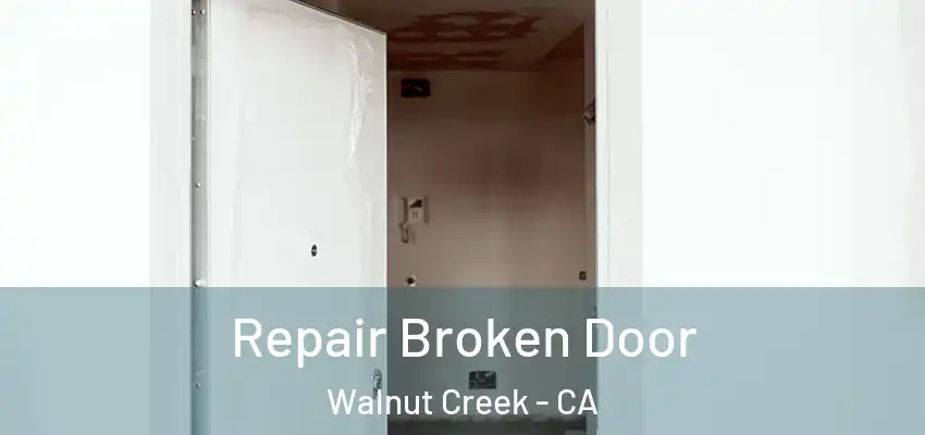  Repair Broken Door Walnut Creek - CA